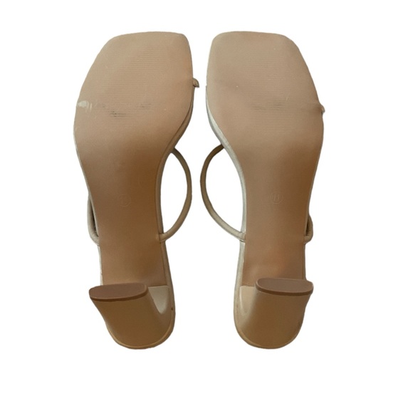 Brand new Cream Strappy High Heeled Sandals - Picture 3 of 3